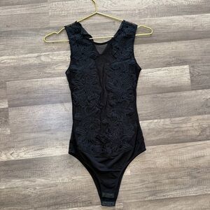 Black Lace Bodysuit